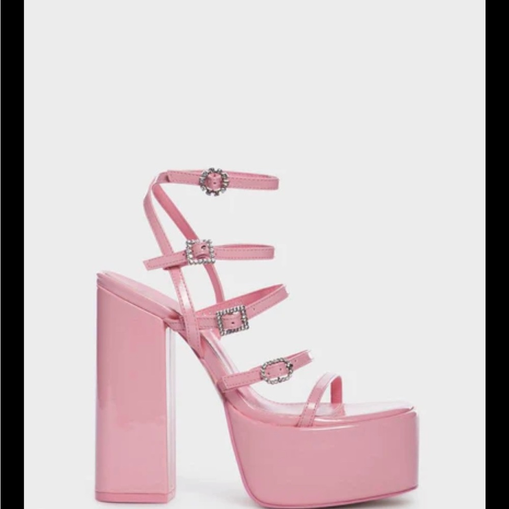 Pink Barbie heels